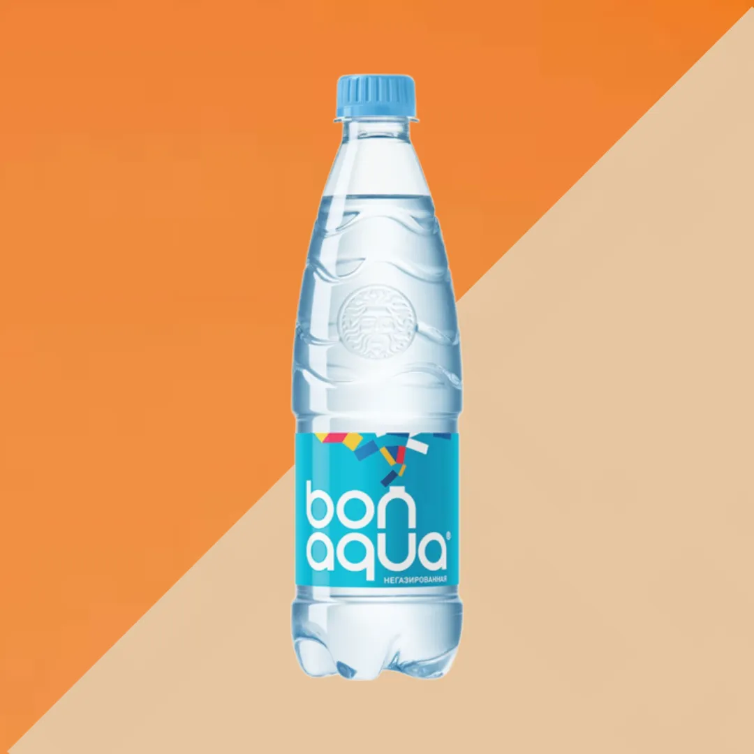 Вода негазированная 0,5л.